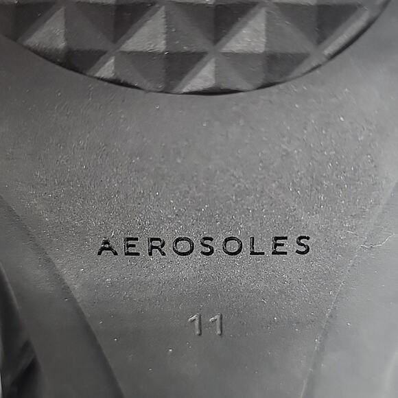 ●AEROSOLE●NEW●🚨●SUSEX●BLACK● MID CALF BOOT●DIAMOND FLEX SOLE●LADIES●NWOB🔥 - Picture 9 of 16